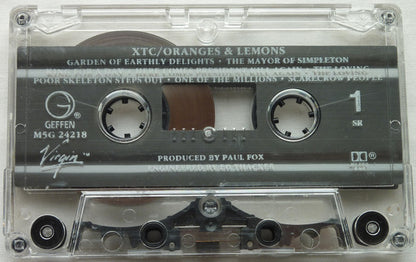 XTC : Oranges & Lemons (Cass, Album, SR,)