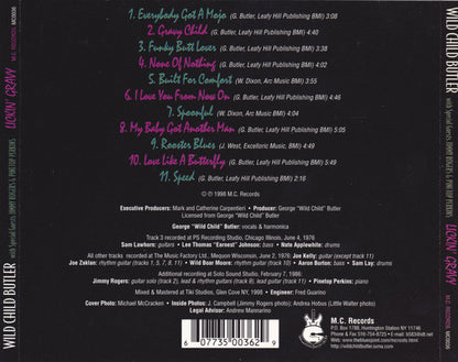Wild Child Butler With Special Guests Jimmy Rogers & Pinetop Perkins : Lickin' Gravy (CD, Album)