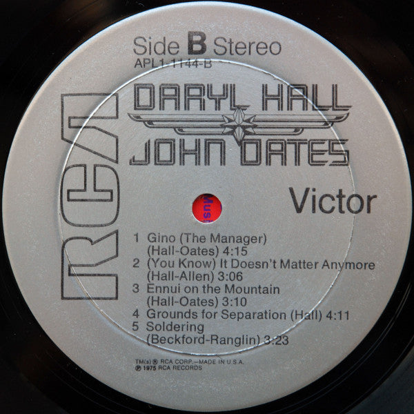 Daryl Hall & John Oates : Daryl Hall & John Oates (LP, Album, Wad)