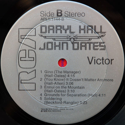Daryl Hall & John Oates : Daryl Hall & John Oates (LP, Album, Wad)