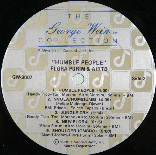 Flora Purim & Airto* : Humble People (LP, Album)