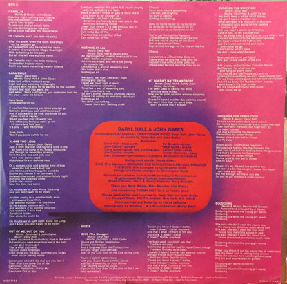 Daryl Hall & John Oates : Daryl Hall & John Oates (LP, Album, Ind)