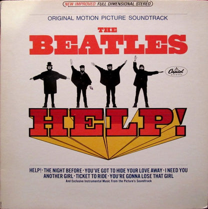 The Beatles : Help! (The Original Motion Picture Soundtrack)  (LP, Album, RE, Grn)