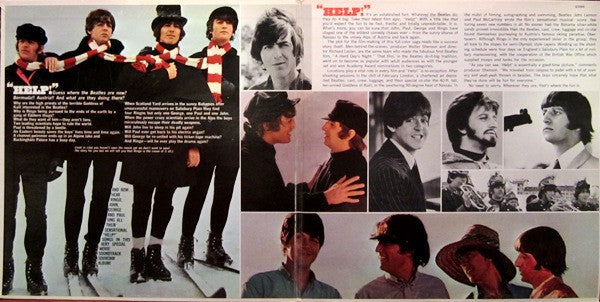 The Beatles : Help! (The Original Motion Picture Soundtrack)  (LP, Album, RE, Grn)