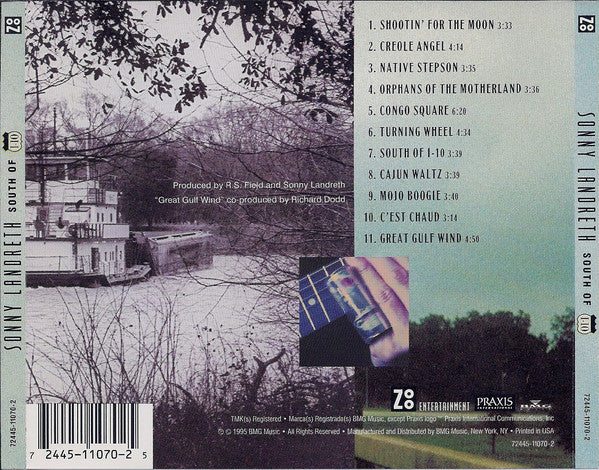 Sonny Landreth : South Of I-10 (CD, Album)