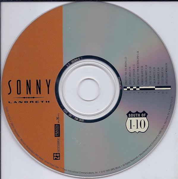 Sonny Landreth : South Of I-10 (CD, Album)