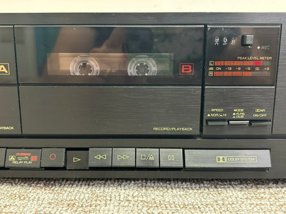 Sherwood DD-1030 Double Cassette Deck * Fully Serviced * new Belts