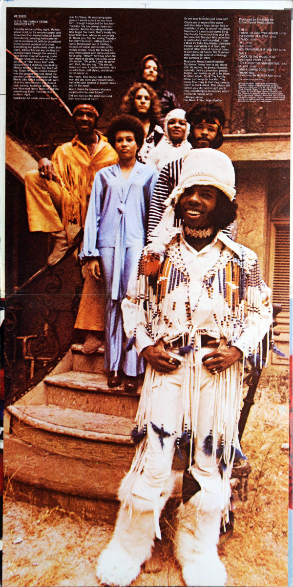 Sly & The Family Stone : Greatest Hits (LP, Comp, Pit)
