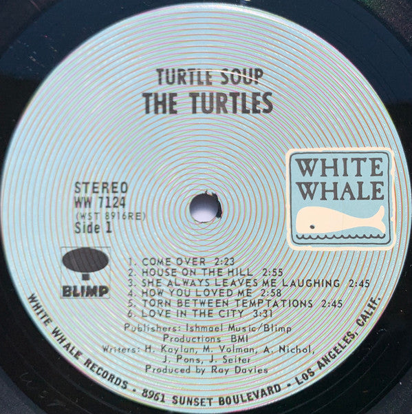 The Turtles : Turtle Soup (LP, Album, RP, Pit)