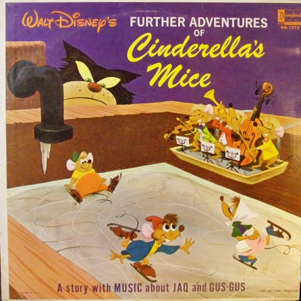 Camarata*, Sterling Holloway, Robie Lester, Jimmy MacDonald : Walt Disney's Further Adventures Of Cinderella's Mice (LP, Album, Mono)