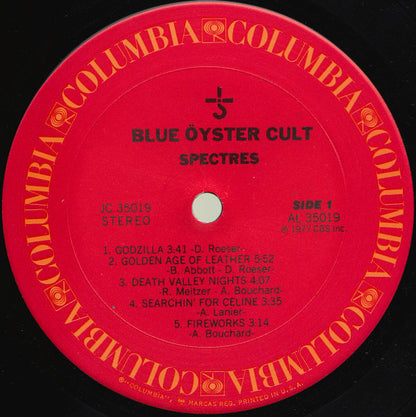Blue Öyster Cult : Spectres (LP, Album, San)