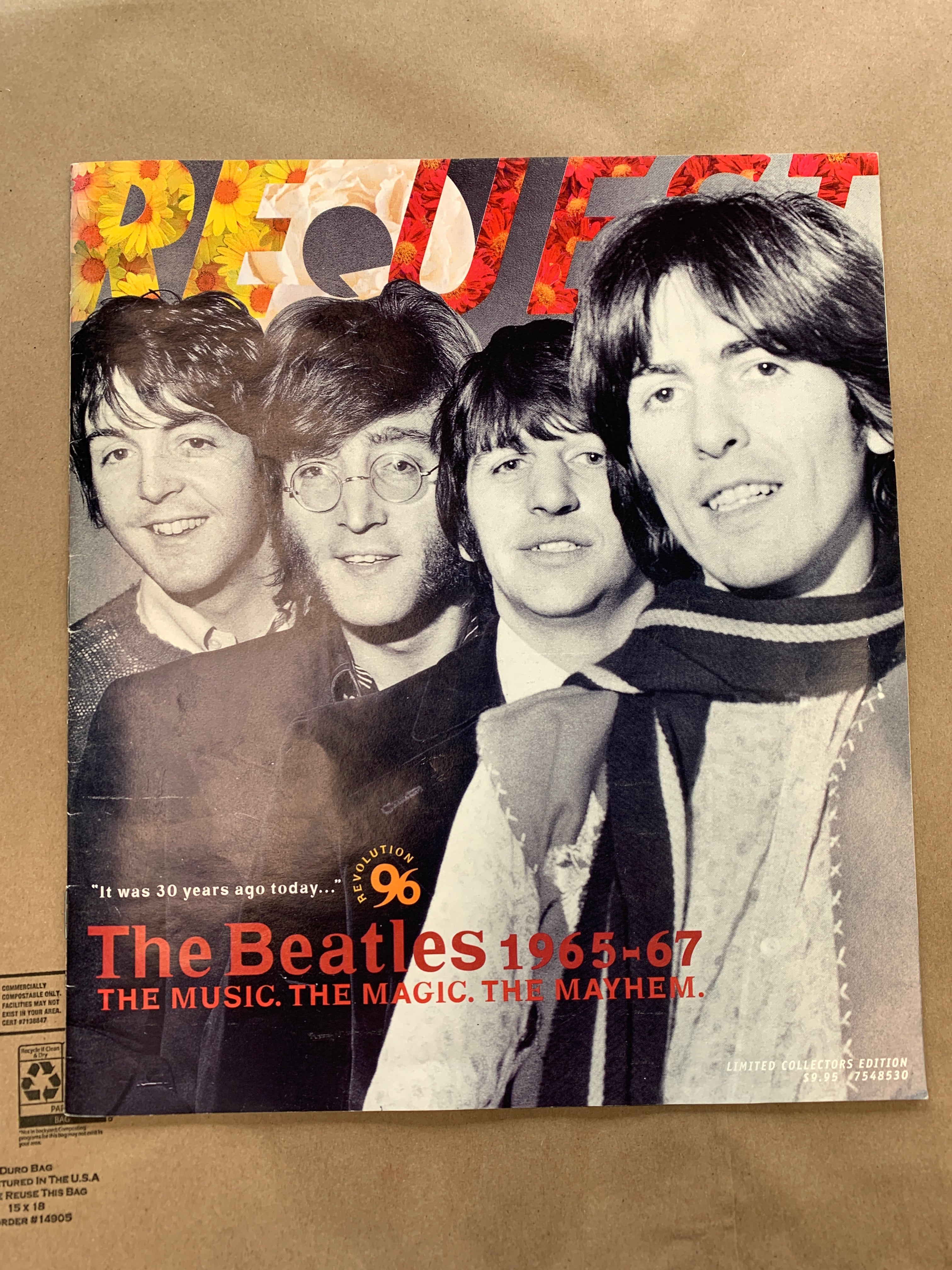 The Beatles 1965-67 REQUEST Magazine Limited Collector's Edition