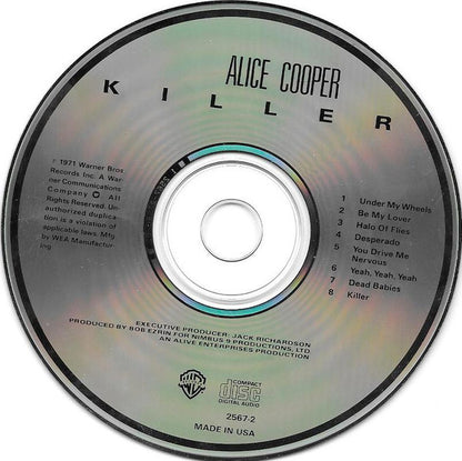 Alice Cooper : Killer (CD, Album, RE)