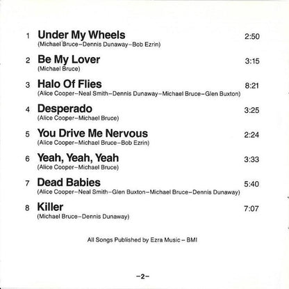Alice Cooper : Killer (CD, Album, RE)