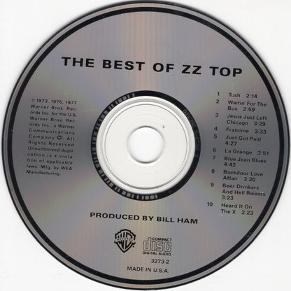 ZZ Top : The Best Of ZZ Top (CD, Comp, RE, RP)