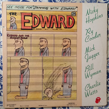 Nicky Hopkins, Ry Cooder, Mick Jagger, Bill Wyman, Charlie Watts : Jamming With Edward! (LP, Album, Pre)