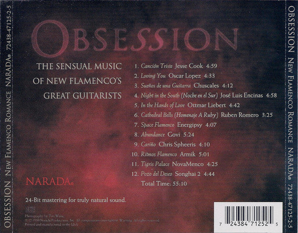 Various : Obsession (New Flamenco Romance) (CD, Comp)