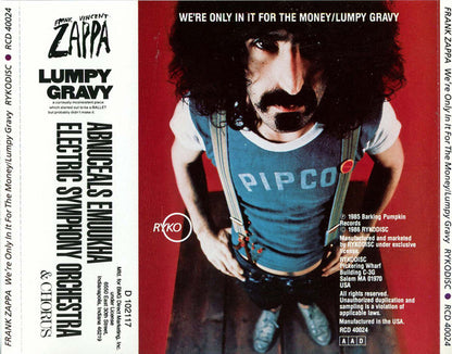 Frank Zappa : We're Only In It For The Money / Lumpy Gravy (CD, Comp, Club, RE, RM, BMG)