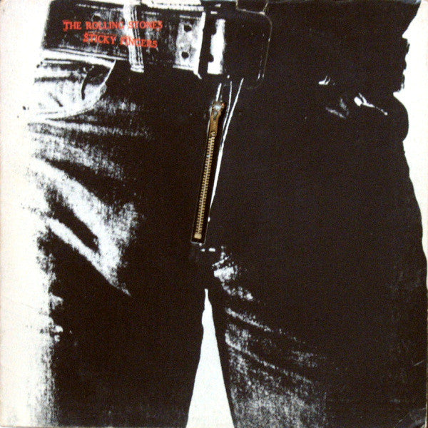 The Rolling Stones : Sticky Fingers (LP, Album, RP, Zip)