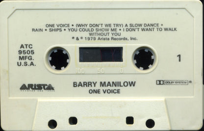 Barry Manilow : One Voice (Cass, Album)