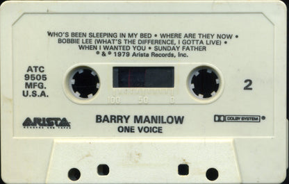 Barry Manilow : One Voice (Cass, Album)