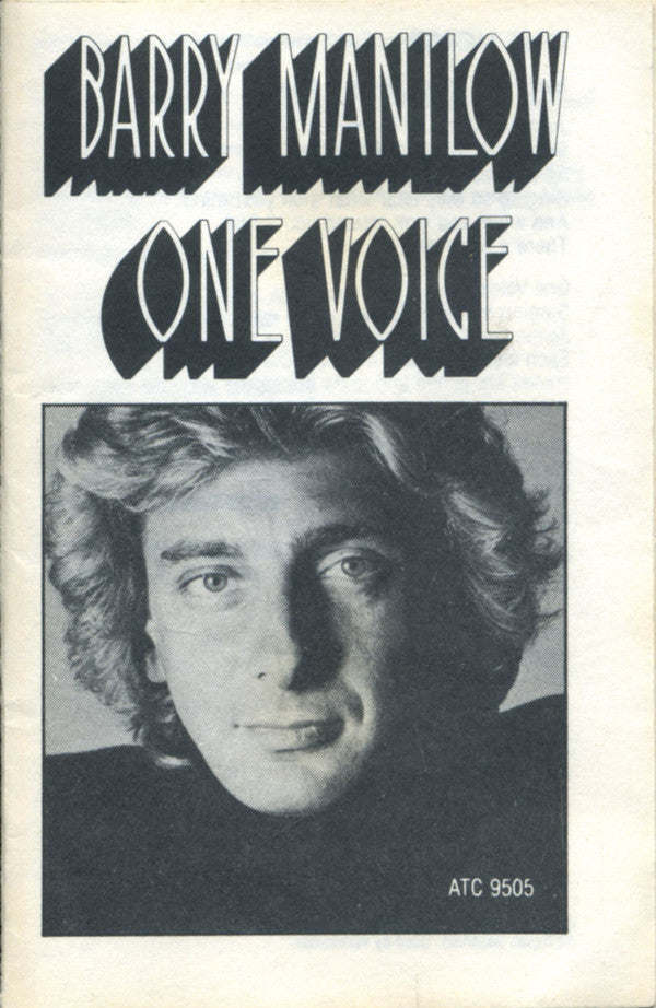 Barry Manilow : One Voice (Cass, Album)
