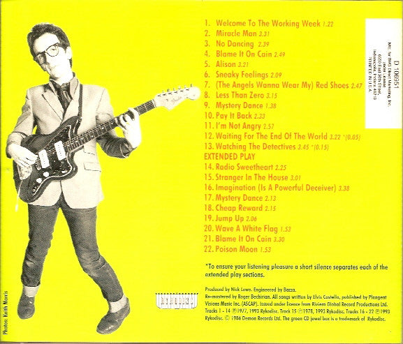 Elvis Costello : My Aim Is True (CD, Album, Club, RE, RM, BMG)