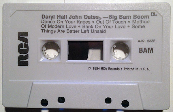 Daryl Hall / John Oates* : Big Bam Boom (Cass, Album, RE, Dol)