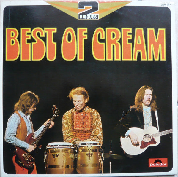 Cream (2) : Best Of Cream (2xLP, Comp, RE, Gat)