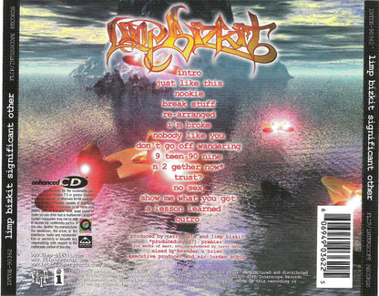 Limp Bizkit : Significant Other (CD, Album, Enh, Cle)