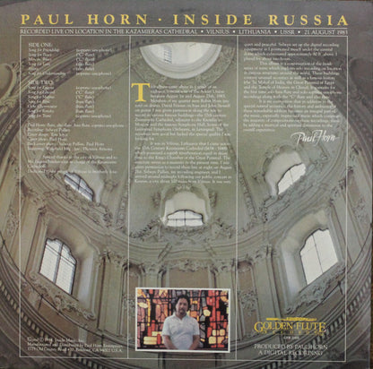 Paul Horn : Inside Russia (LP, Album)