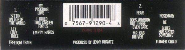 Lenny Kravitz : Let Love Rule (Cass, Album, SR,)