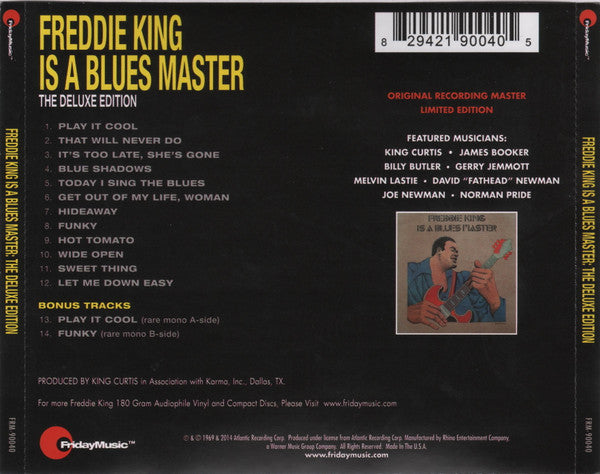 Freddie King : Freddie King Is A Blues Master: The Deluxe Edition (CD, Dlx, Ltd, RE)