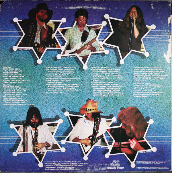 The Marshall Tucker Band : Long Hard Ride (LP, Album, Win)