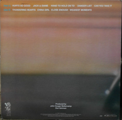 John Cougar* : American Fool (LP, Album, Club, Col)