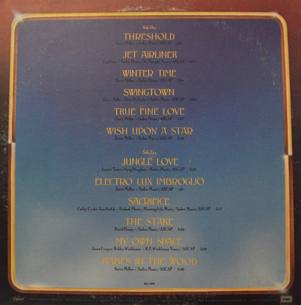 Steve Miller Band : Book Of Dreams (LP, Album, Club, Col)