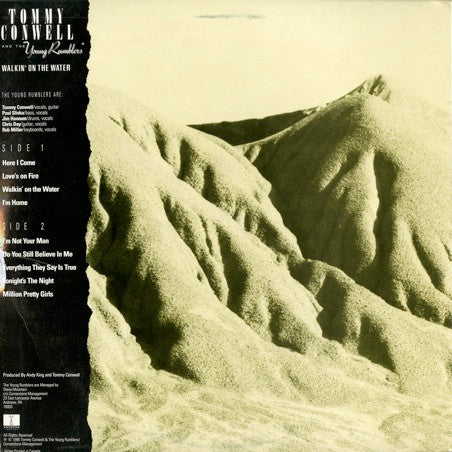 Tommy Conwell And The Young Rumblers : Walkin' On The Water (LP, Album, San)