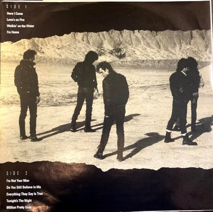 Tommy Conwell And The Young Rumblers : Walkin' On The Water (LP, Album, San)