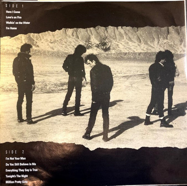 Tommy Conwell And The Young Rumblers : Walkin' On The Water (LP, Album)