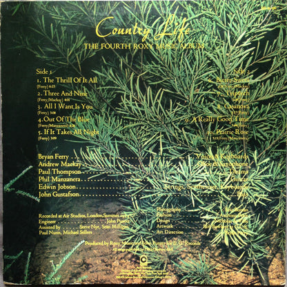 Roxy Music : Country Life (LP, Album, RE, SP )