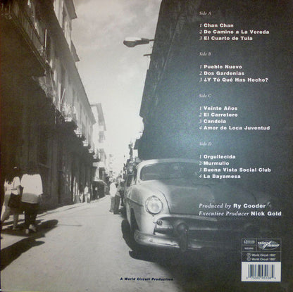 Buena Vista Social Club : Buena Vista Social Club (2xLP, Album, RE, Gat)