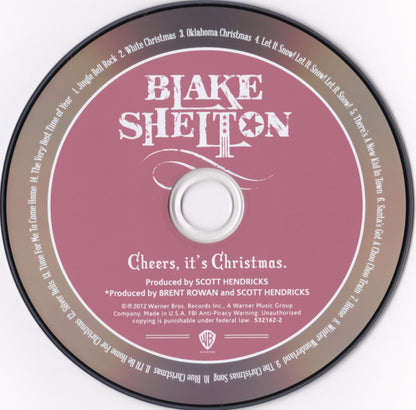 Blake Shelton : Cheers, It's Christmas (CD, Album)