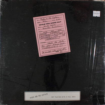 Ryder And The Captain* : Not Playing With A Full Deck (LP)