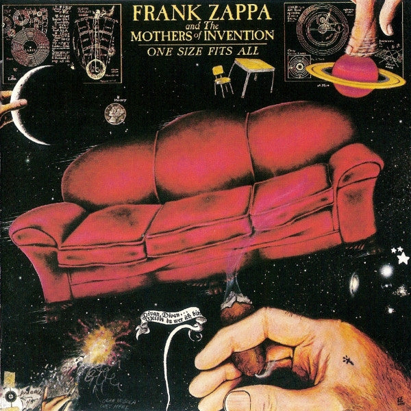 Frank Zappa And The Mothers Of Invention* : One Size Fits All (CD, Album, RE, RM, Dis)