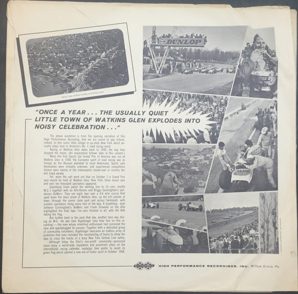 No Artist : Hurst Takes You To The Grand Prix Of The United States (LP, Album)