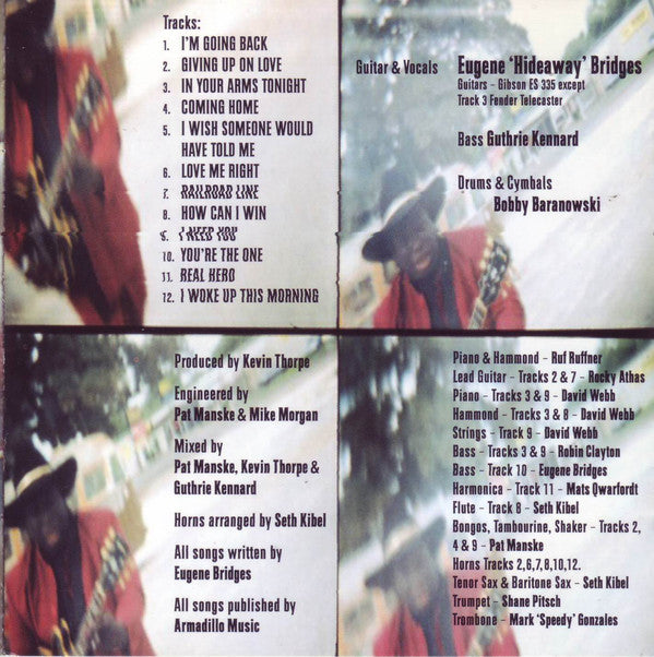 Eugene 'Hideaway' Bridges* : Coming Home (CD, Album)