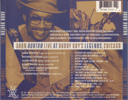 Aron Burton : Live (CD, Album)