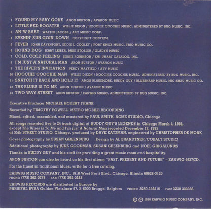 Aron Burton : Live (CD, Album)