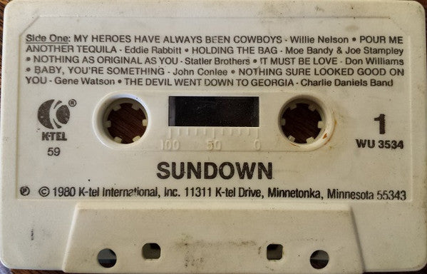 Various : Sundown (Cass, Comp)