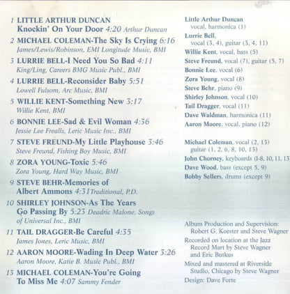 Michael Coleman (2) And The Delmark All-Stars : Blues Brunch At The Mart (CD, Album)